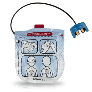Defibtech Lifeline View Paediatric Defibrillation Pads Package