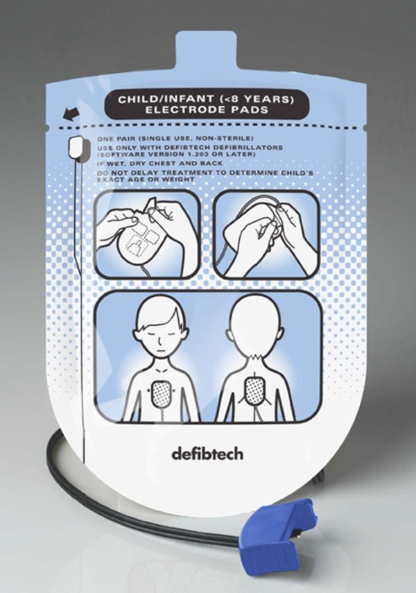 Defibtech Paediatric Defibrillation Pads Package (Lifeline AED/Auto)