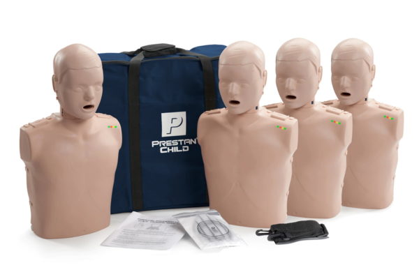 Prestan Child Manikin with CPR Monitor (4 Pack) - Priority First Aid - Australia