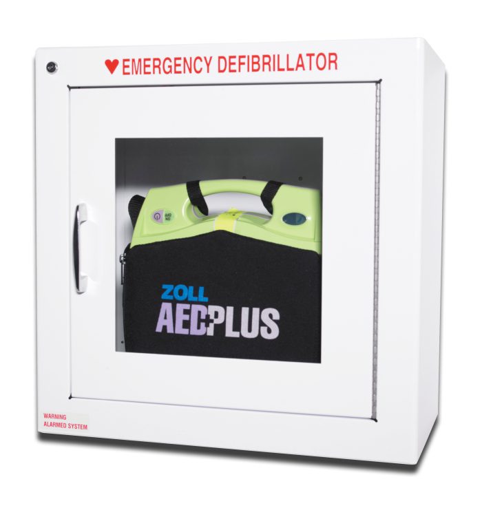 Zoll AED Plus Wall Mount Cabinet (Alarmed)